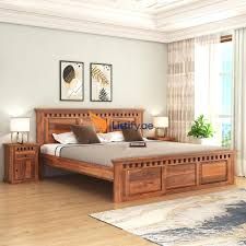 Premium Wooden King Size Bed with Storage